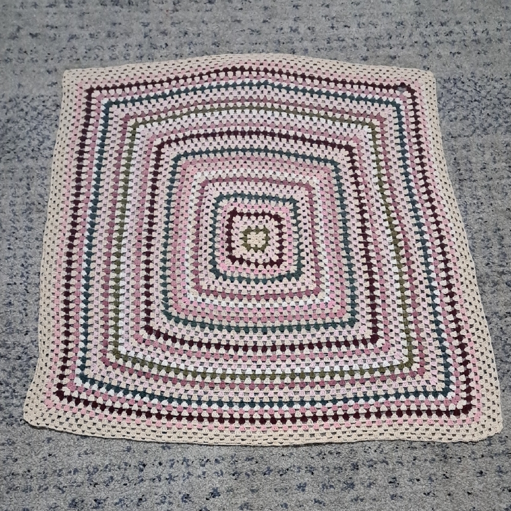 Multicolor Crochet Table Linen